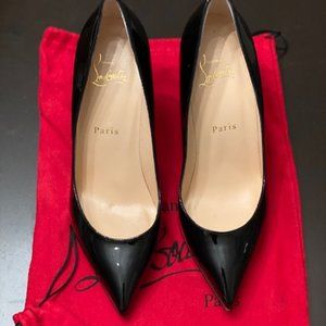 Christian Louboutin Pigalle 85 Black Patent